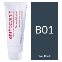 Краска для волос "Anthocyanin Second Edition B01 Blue Black, 230 мл"