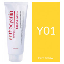 Краска для волос "Anthocyanin Second Edition Y01 Pure Yellow, 230 мл"