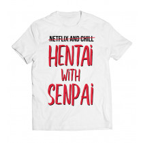 Футболка Hentai with Senpai