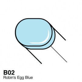 Маркер "COPIC Sketch B02 Robin's Egg Blue"