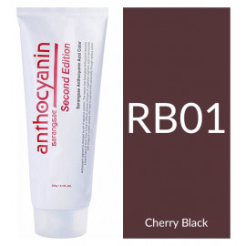 Краска для волос "Anthocyanin Second Edition RB01 Cherry Black, 230 мл"