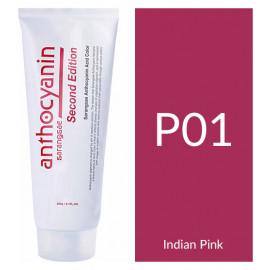Краска для волос "Anthocyanin Second Edition P01 Indian Pink, 230 мл"