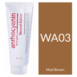 Краска для волос "Anthocyanin Second Edition WA03 Mud Brown, 230 мл"