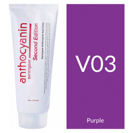 Краска для волос "Anthocyanin Second Edition V03 Purple, 230 мл"