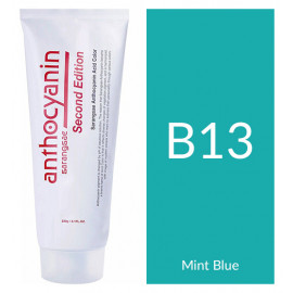 Краска для волос "Anthocyanin Second Edition B13 Mint Blue, 230 мл"
