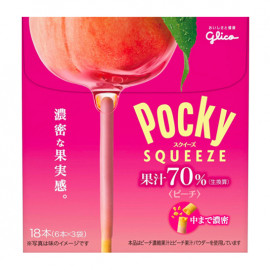 Бисквитные палочки Glico Pocky Squeeze Peach, 41 г